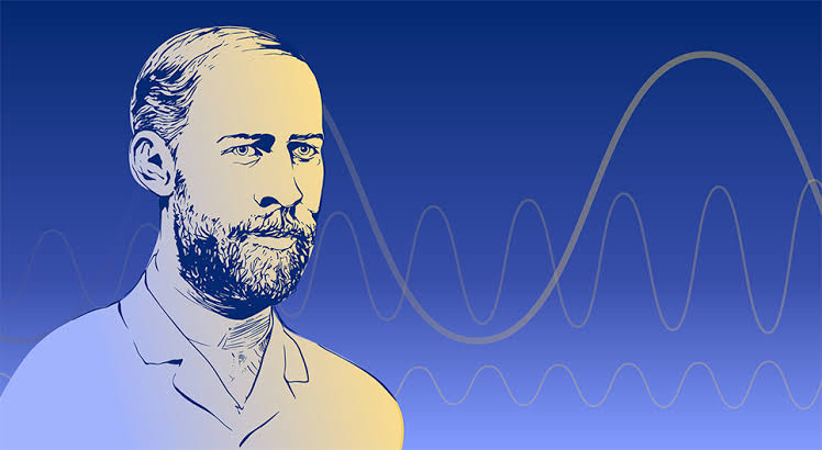 Hertz's experiment electromagnetic waves class 12