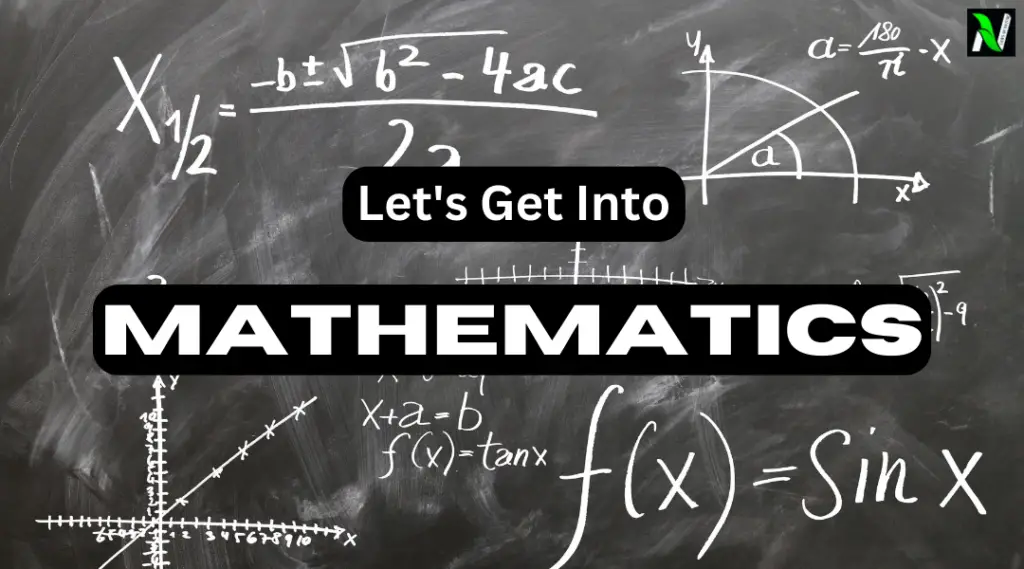 let's get into mathematics