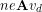 Rendered by QuickLaTeX.com \displaystyle {ne \mathbf{A} v_d}