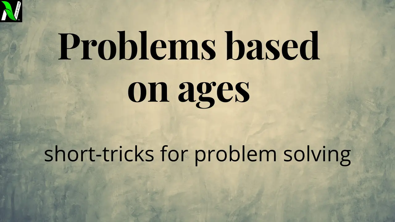 problems based on ages