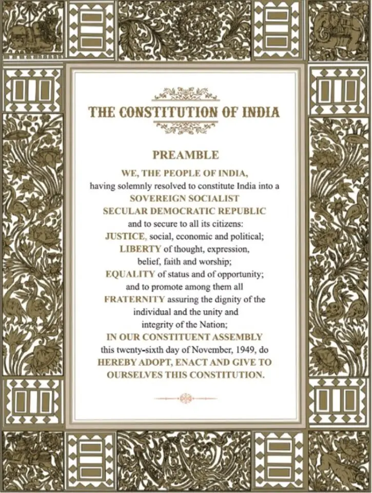Indian Preamble