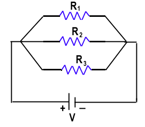 Resistors in parallel combination